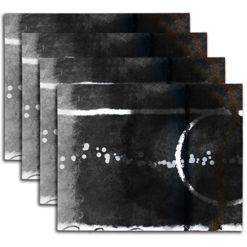 Napperon abstrait en polyester
