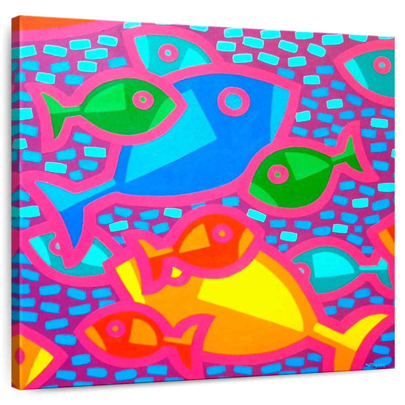 Brampt Funky Fish, 16'' H x 16'' W