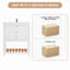 Meuble-lavabo sur pied 30 po avec lavabo en céramique-978537929-978537931
