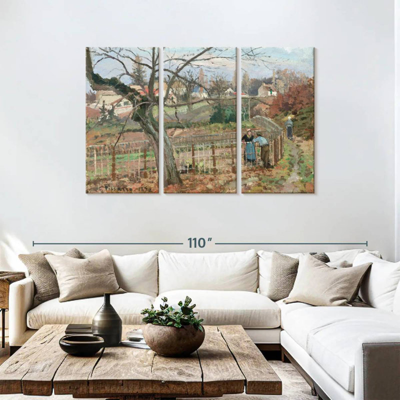 Alvord The Fence 1872, H 48 po x l 74 po