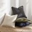 Housse de coussin en lin délavé texturé Boho Farmhouse-856874375-820208267