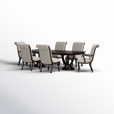Dows Extendable Double Pedestal Dining Set
