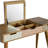 Soild Wood Pink Gradient Dressing Table