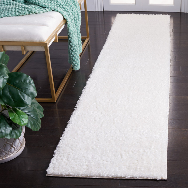 Tapis blanc Coucou, Tapis de couloir 2 pi x 9 pi