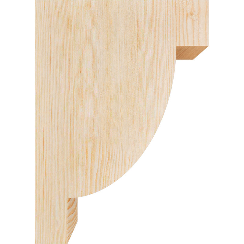 Corbeau alpin, H 14 po x l 3,5 po x P 10 po, Sapin de Douglas, Lisse