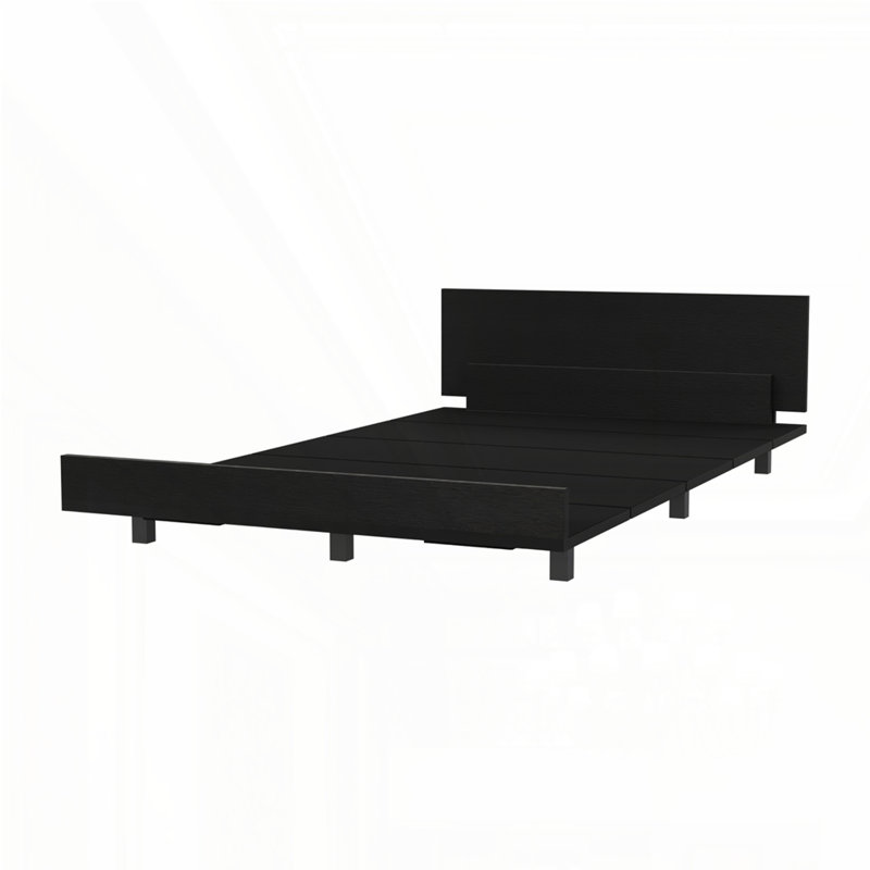 Base de lit simple, Noir