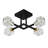 17" Modern Luxurious Crystal Ceiling Light  