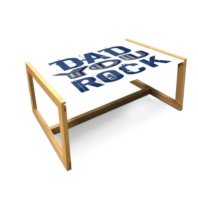 Jacquese Sled Coffee Table, 90cm H x 62cm W x 40cm D