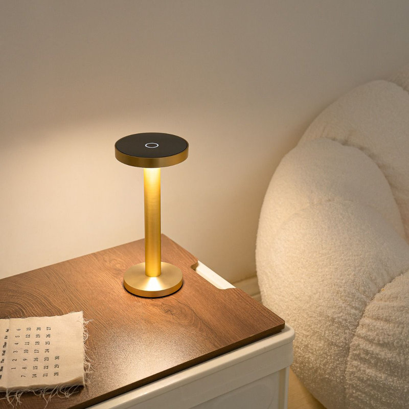 Metal Desk Lamp, Brass