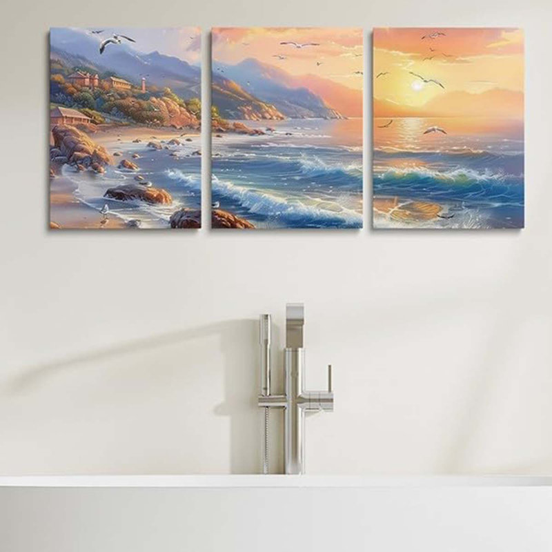 3 Piece Wrapped Canvas Print
