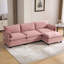 Canapé modulaire surdimensionné avec repose-pieds mobile-1794929999