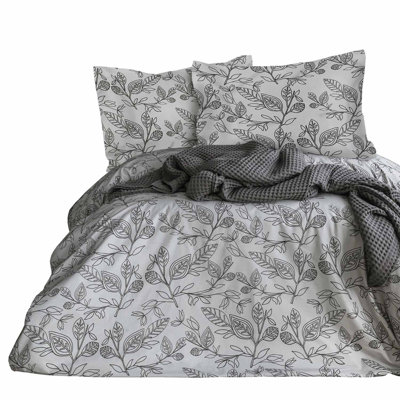 Cotton Duvet Cover Set with Pillow Shams