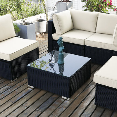 Forough Square Outdoor Coffee Table ,