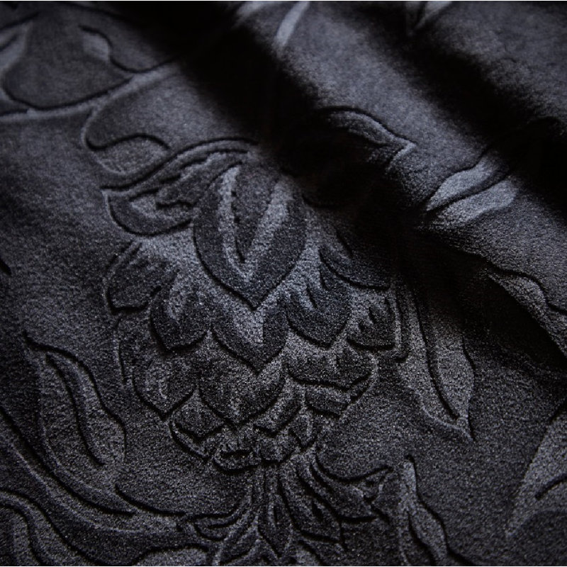 Black 64 TC Duvet Cover Set, Kingsize Duvet Cover + 2 Standard Pillowcases