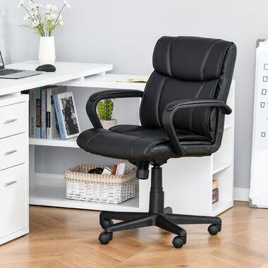 Ergonomic Executive Chair Latitude Run Upholstery Color: Black