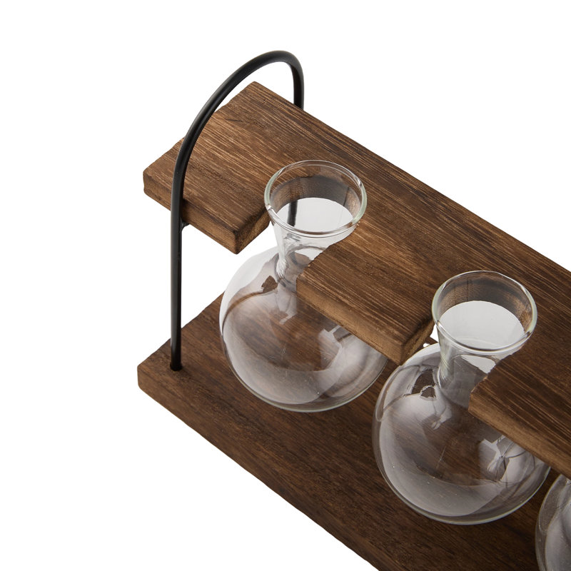 Glass Table Vase - Set of 3