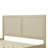 Behre Woven Rattan Cane Solid Wood Bed-304232235