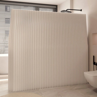 Creative Shaped Accordion Paper Wall, Foldable Freestanding Room Divider, Bendable Decorative Partition Screen for Home & Commercial Space Zoning