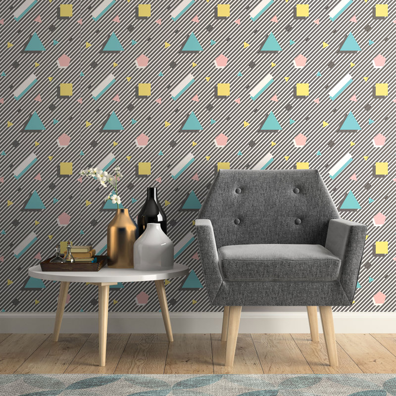 Panneau de papier peint auto-adhésif Anay, L 102 po x l 24 po