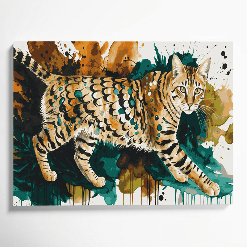 «Big Cats», H 11 po x l 14 po
