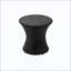 Table en sablier en sablier sans plateau en verre