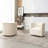 Occie Velvet Swivel Barrel Chair-164223576