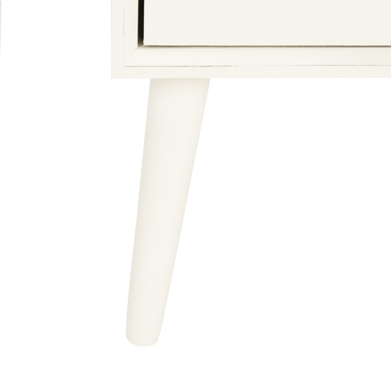 Commode à 3 tiroirs Dannel, Blanc