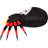 5.9-Ft. Wide Inflatable Black and Red Spider with Multi-Colour Disco Lights