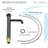 Avallon Single Hole, Single-Handle Wheel, High Arc Bathroom Faucet-51092075