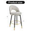 Ensemble de 2 tabourets pivotants Balen-1827226772