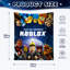 Couverture pour chambre d'enfant Roblox, 59 x 51 po Roblox Merch