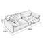 Coussin modulaire noir 100% polyester-493207181-493207180