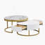 Table basse gigogne moderne avec tiroirs Modern