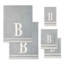Ensemble de serviettes GRY / IVR Monogram-868597994-868597996-1024718615