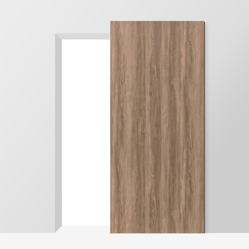 Porte de grange coulissante en noyer, 30 po x 84 po