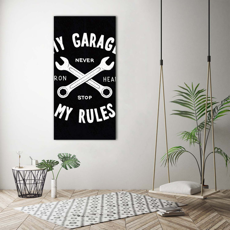 My Garage - Wrapped Canvas