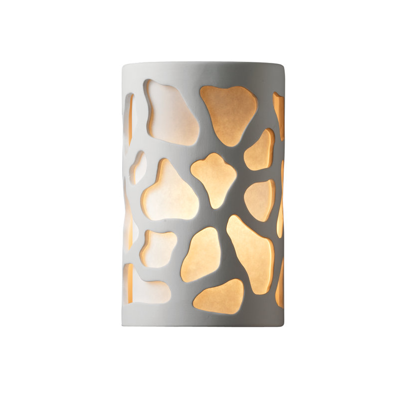 Applique murale 1 lumière ada Krimhilde, Incandescent, H 9,5 po x l 5,75 po x P 4 po