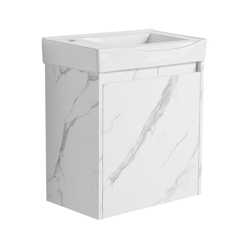Ensemble de meuble-lavabo mural 20 po Chylah