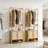 Loxi 24.4'' Solid Wood Clothing Rack