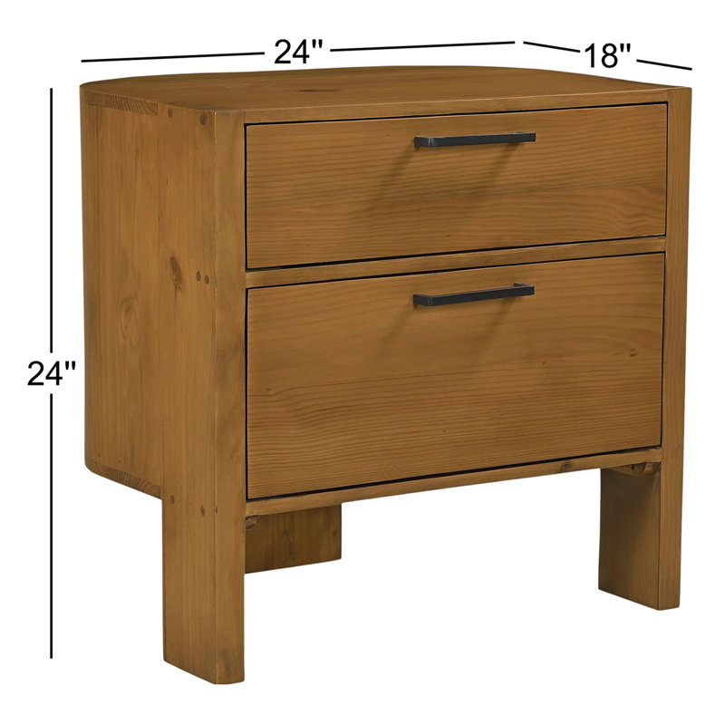 Lachlan Nightstand Brown