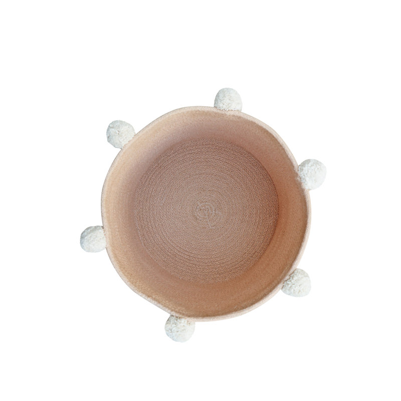 Panier en composite Lorena Canals, Rose