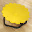 AIYAPLAY Kids Spinning Chair for Autism Flower Shaped Non-Slip Base Yellow