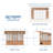 Backyard Discovery Poppy 11' x 7' Cedar Wood and Polycarbonate Walk-In Outdoor Greenhouse Kit with PowerPort