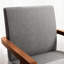 Chaise d'appoint en tissu Minimalist