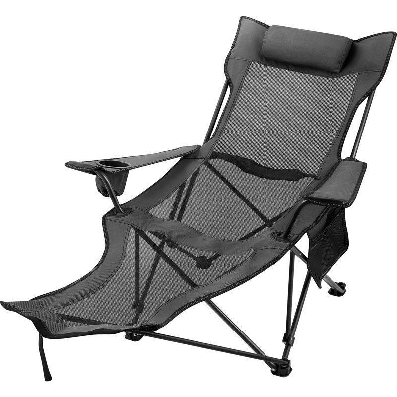 Chaise de camping Huipio, gris