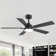 Selvidge 52'' Ceiling Fan with LED Lights and Remote, 6 Speed Quiet Reversible DC Motor, 5 Plywood Blades, 5''/10'' Downrods,Timer