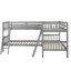 Abigel Kids Twin Over Twin Bunk Bed-943756630