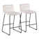 Beyonce Upholstered Counter Stool with Metal Frame
