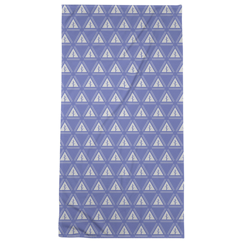 Barbra Bath Towel, Blue/Pearl River Gray