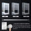 Armoire à pharmacie sans cadre H 30 po avec miroir et 3 tablettes réglables Waskom W-88116672-88116671